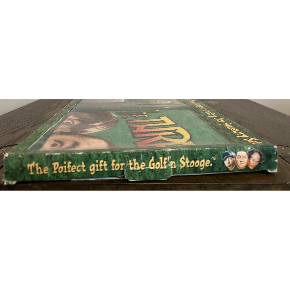 Vintage 1998 Property Of The Three Stooges Country Club‎ Golf Accessory Set